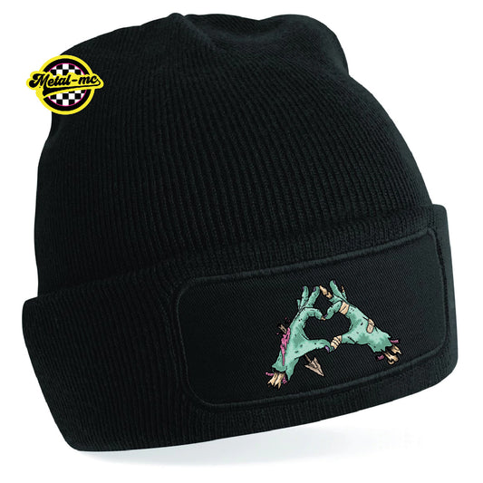 Zombie Heart Beanie Hat