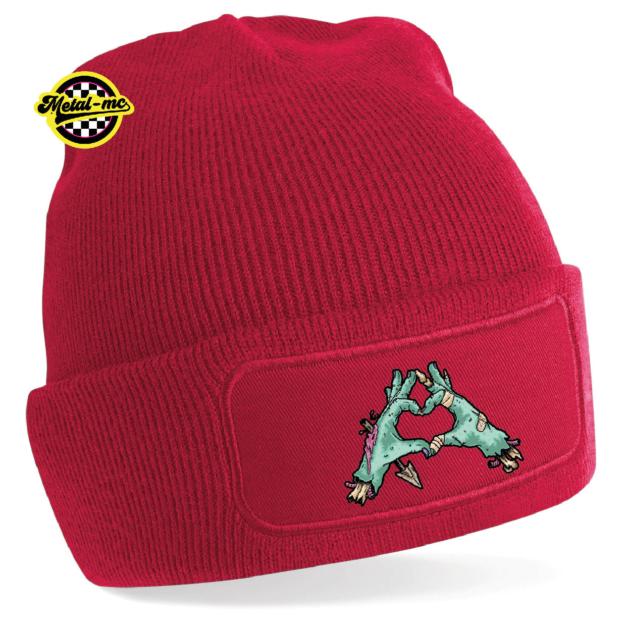 Zombie Heart Beanie Hat