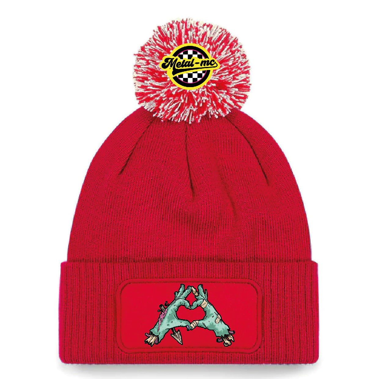 Zombie Heart Beanie Hat