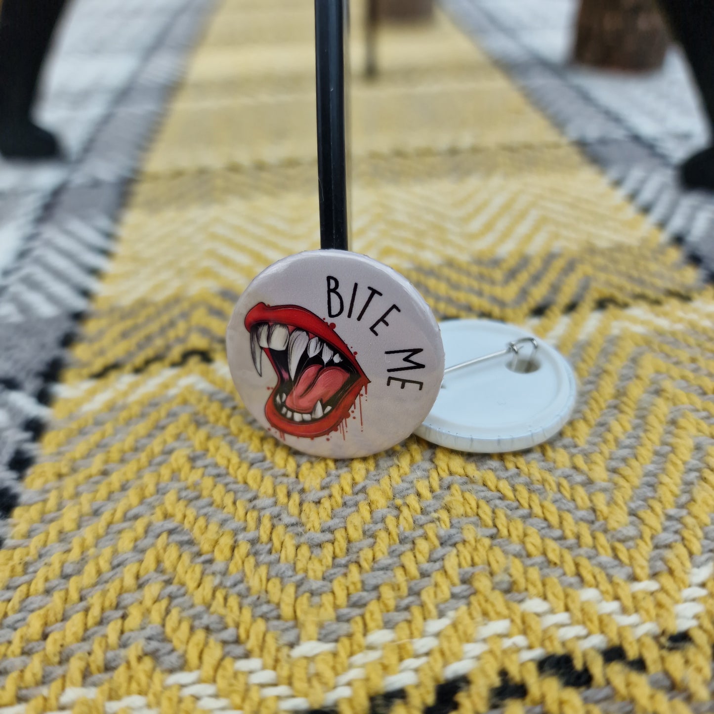 Bite Me - Pin Badge