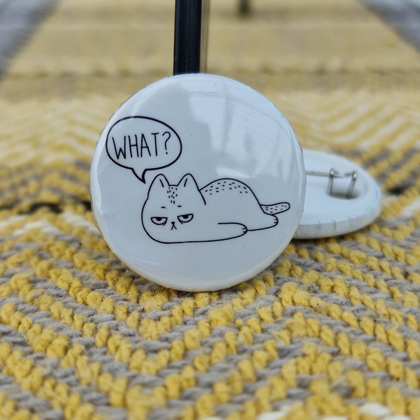 Miserable Kitty - Pin Badge