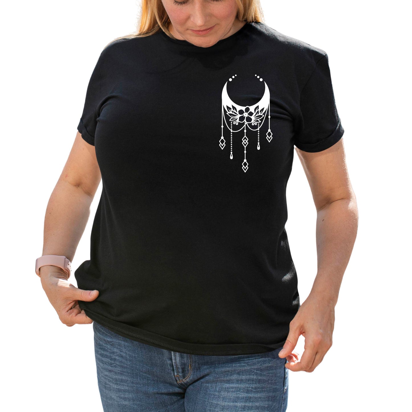 Celestial Flowers Relaxed Fit Tee