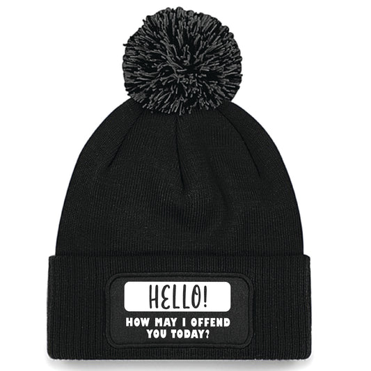 Hello How May I Offend You Beanie Hat