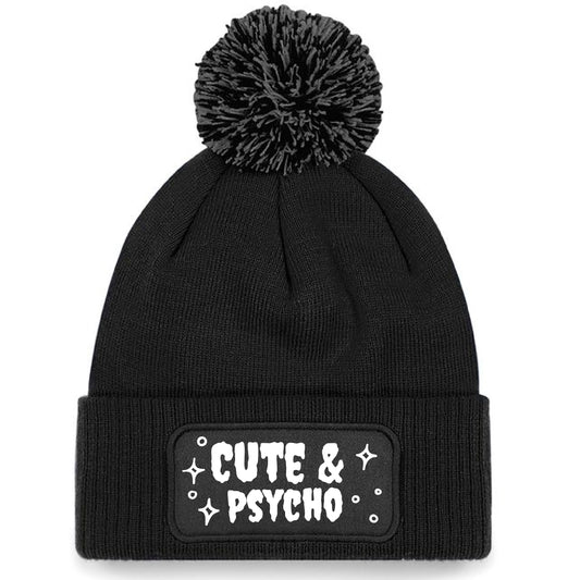 Cute & Psycho Beanie Hat