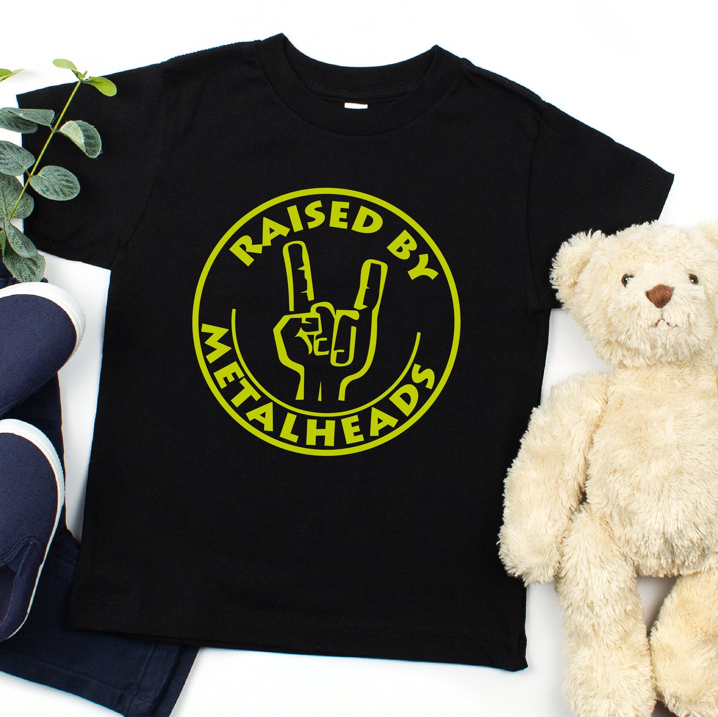 Raised By Metal-heads - Kids T-shirt