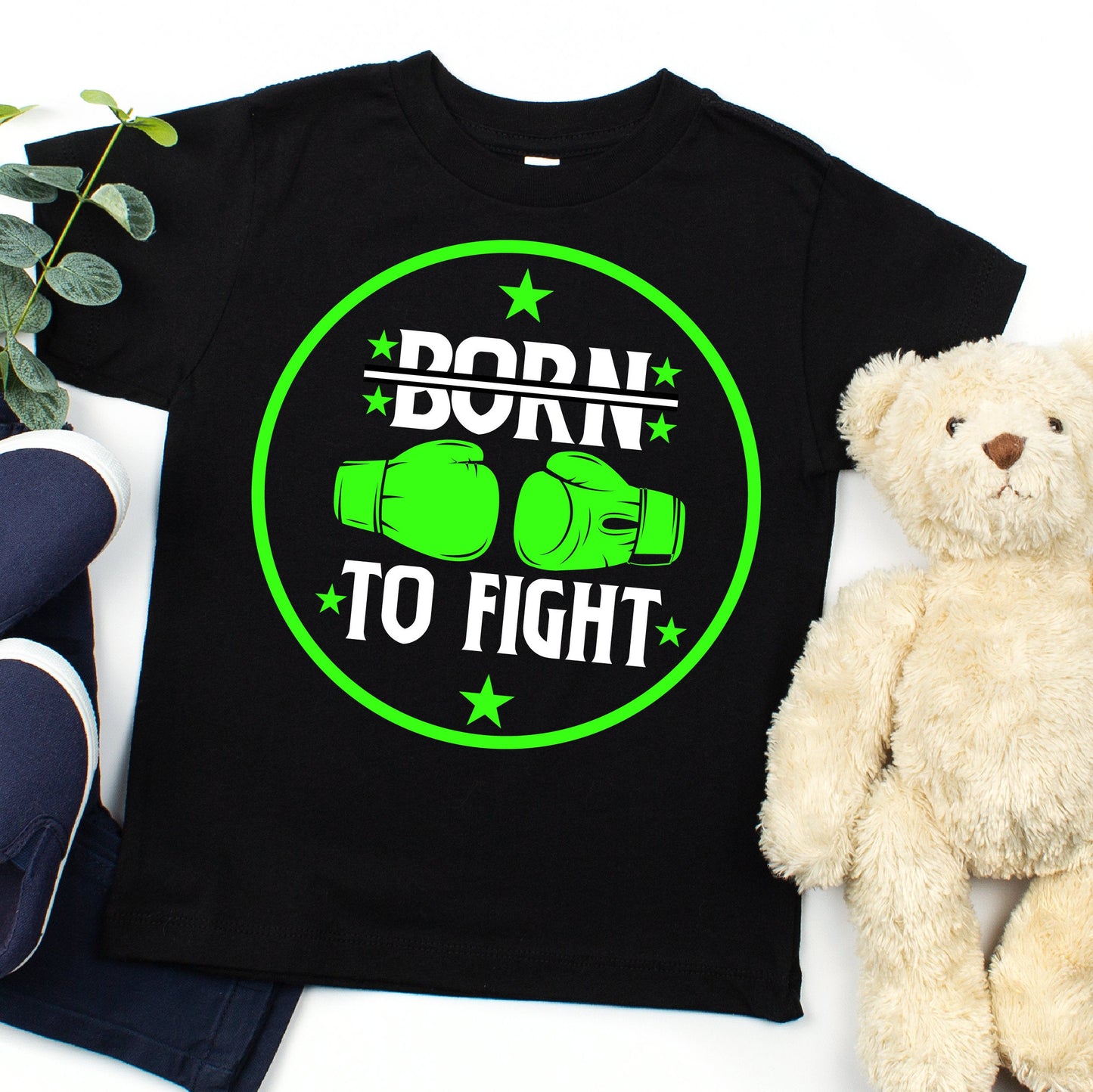 Born To Fight - Kids T-shirt