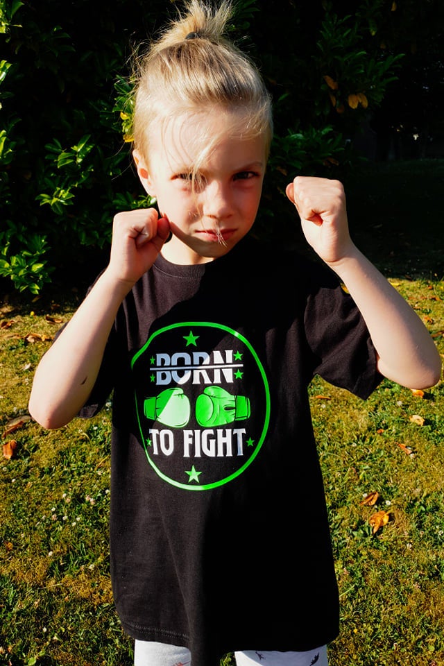 Born To Fight - Kids T-shirt