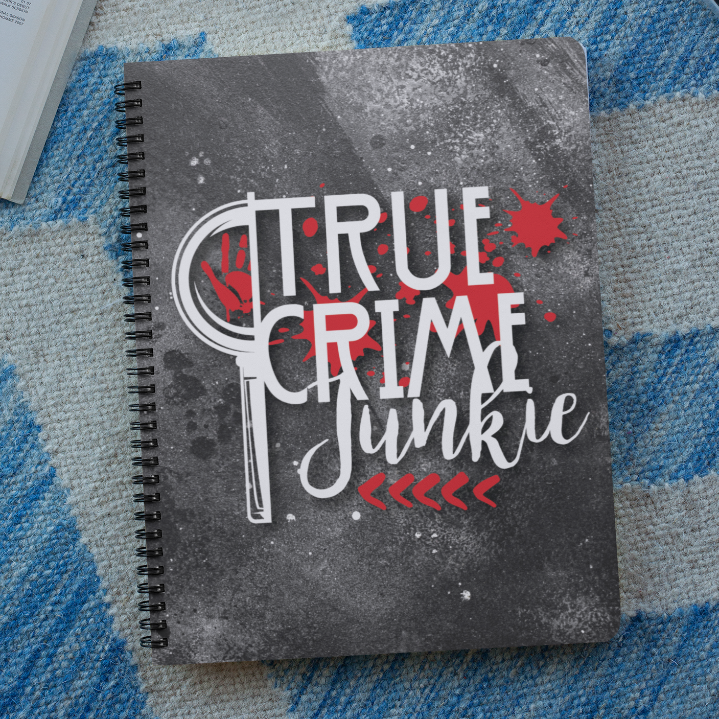 True Crime Junkie Notebook