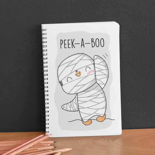 Peek-A-Boo Penguin - Notebook