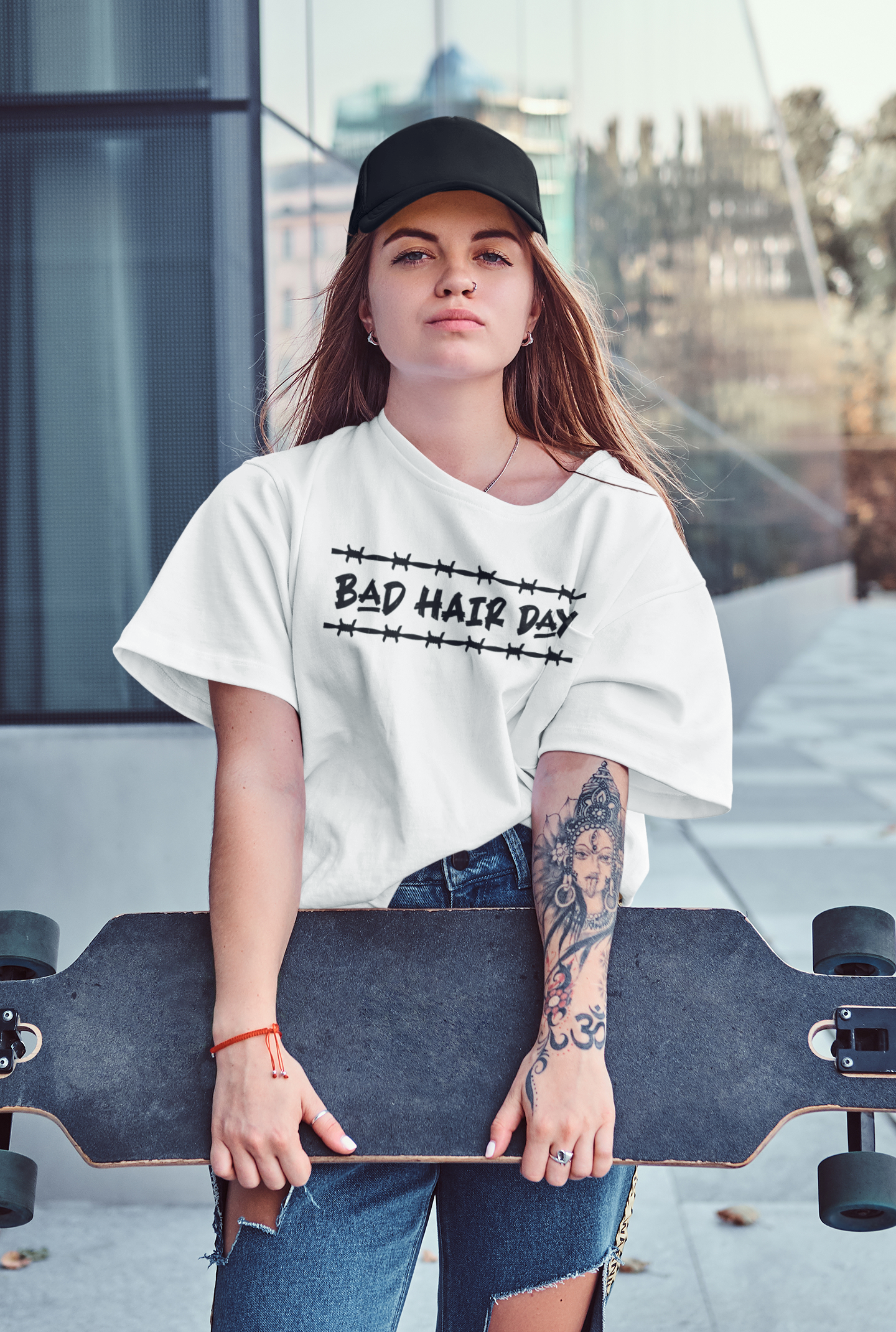 Bad Hair Day Relaxed Fit Tee