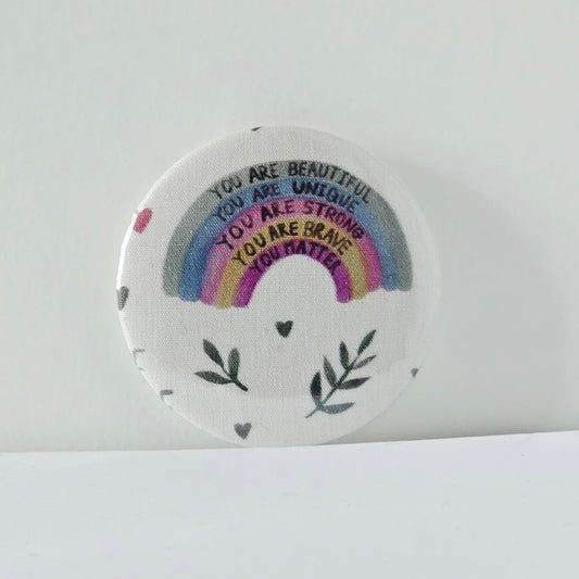 Scrappy Dinky Badge P131