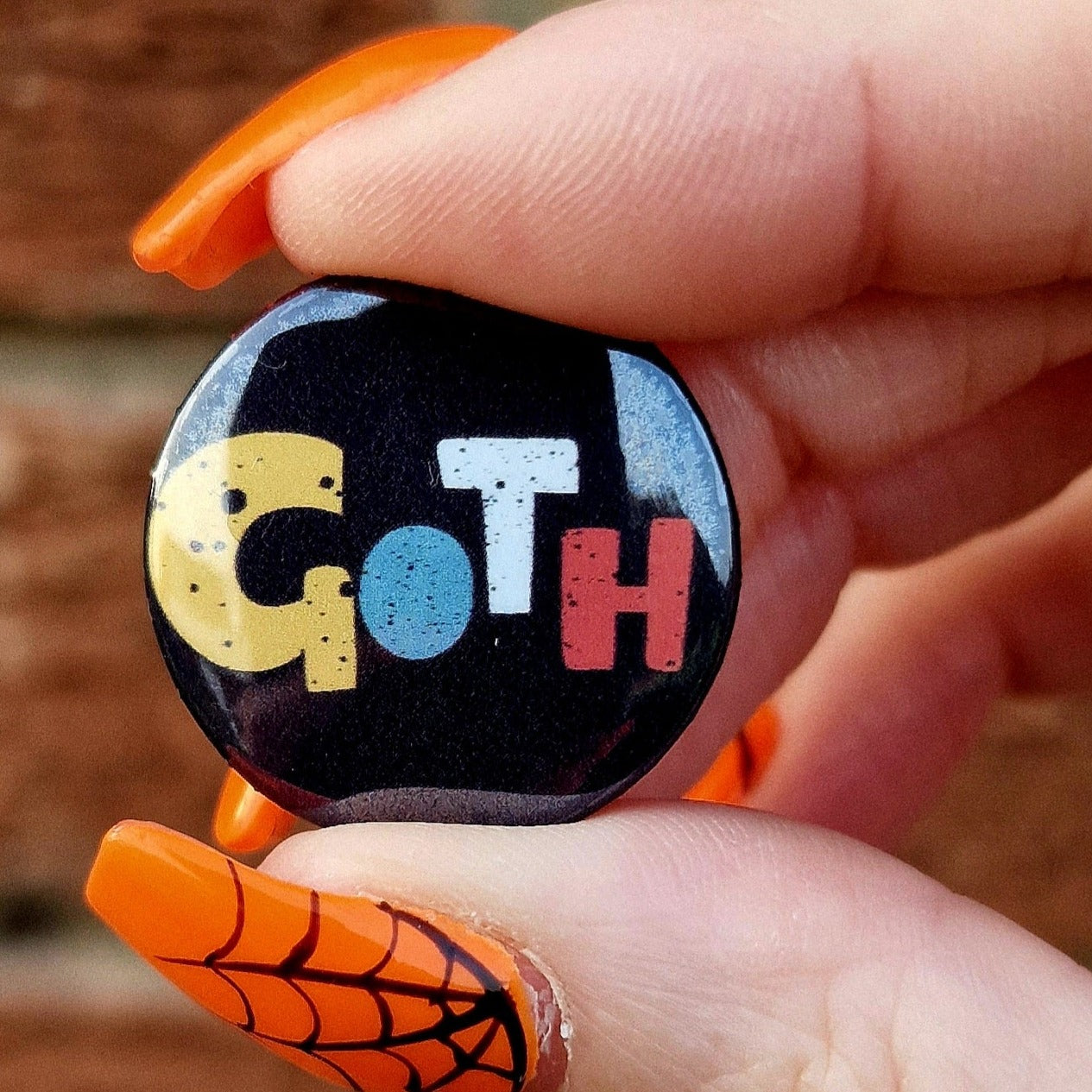 Goth - Pin Badge