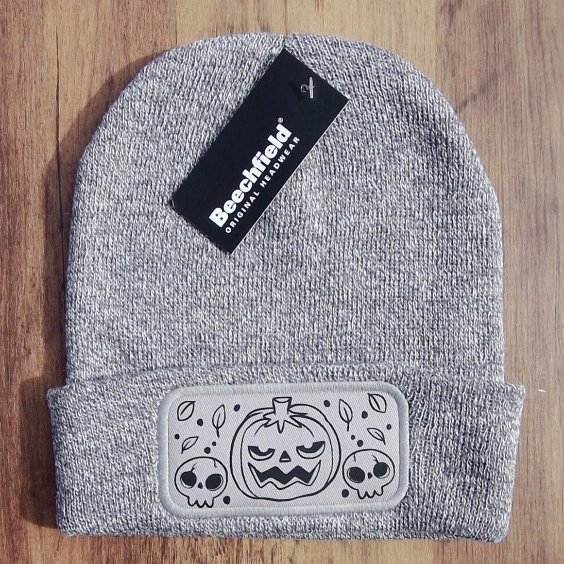 Spooky Pumpkin Beanie Hat