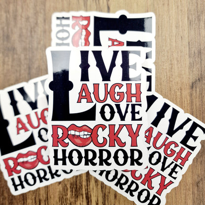 LLL Rocky Horror Vinyl Sticker