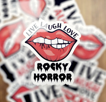 LLL RH Lips Vinyl Sticker