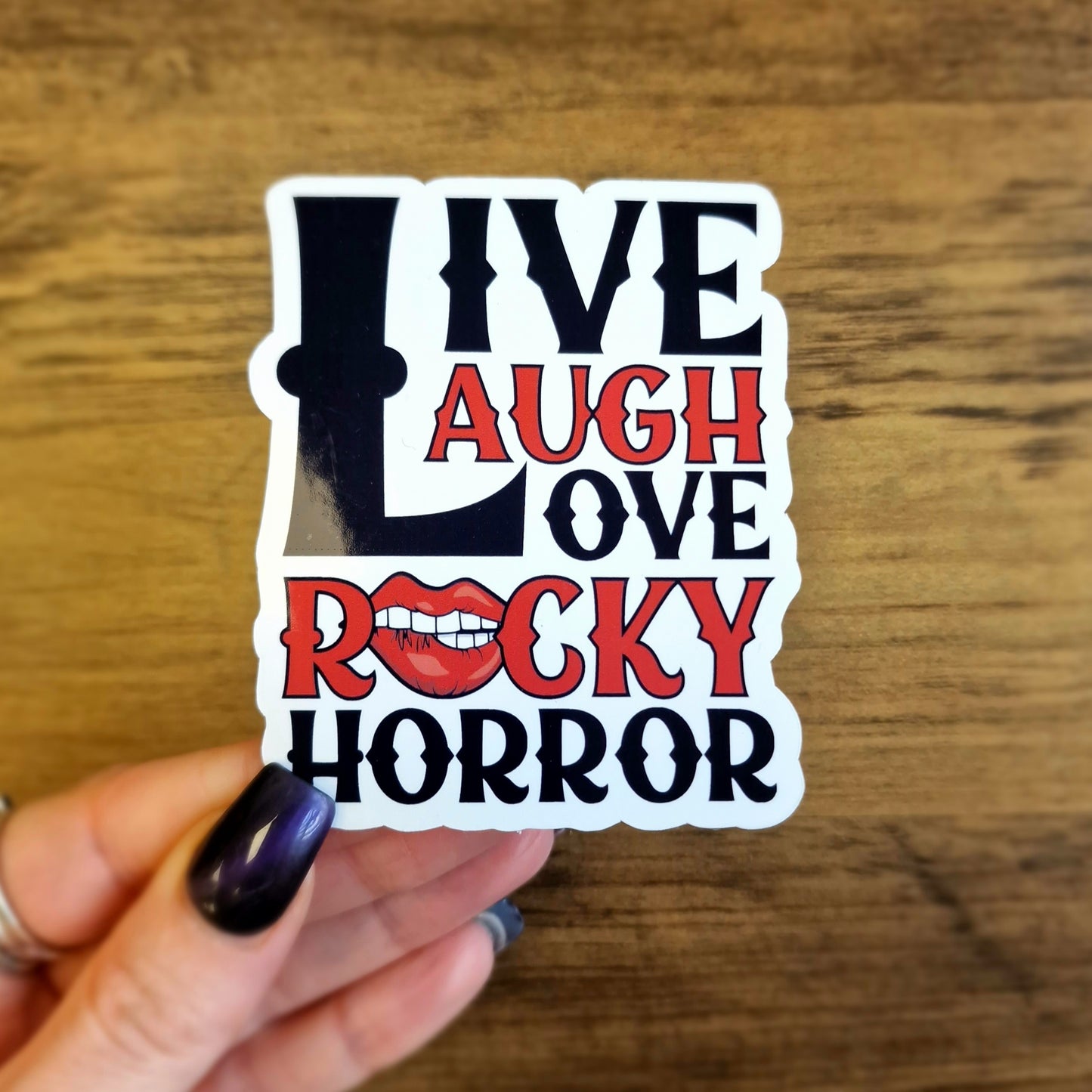 LLL Rocky Horror Vinyl Sticker