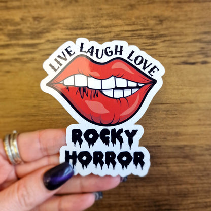 LLL RH Lips Vinyl Sticker