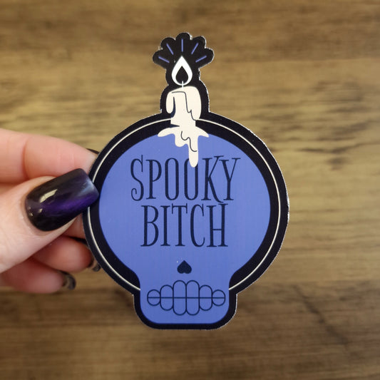 Spooky Bitch Vinyl Sticker