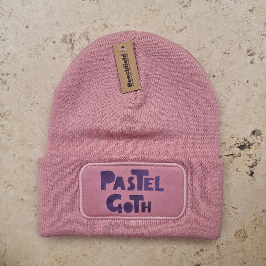 Clearance Pink Beanie - Pastel Goth