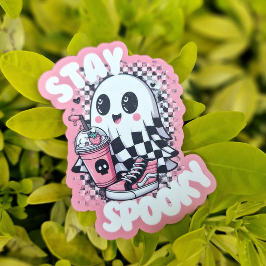 Stay Spooky Vinyl Sticker