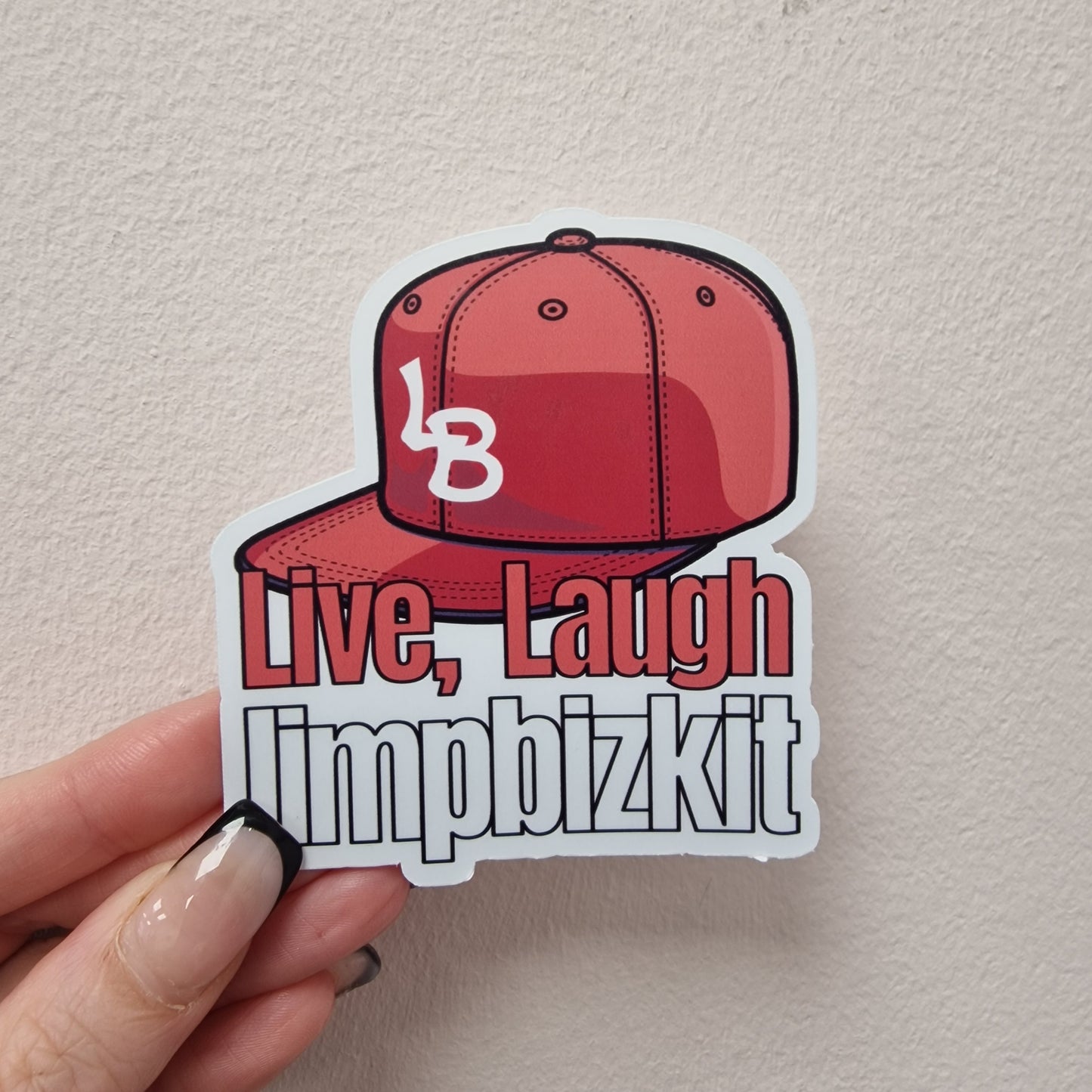 Live Laugh LB Vinyl Sticker