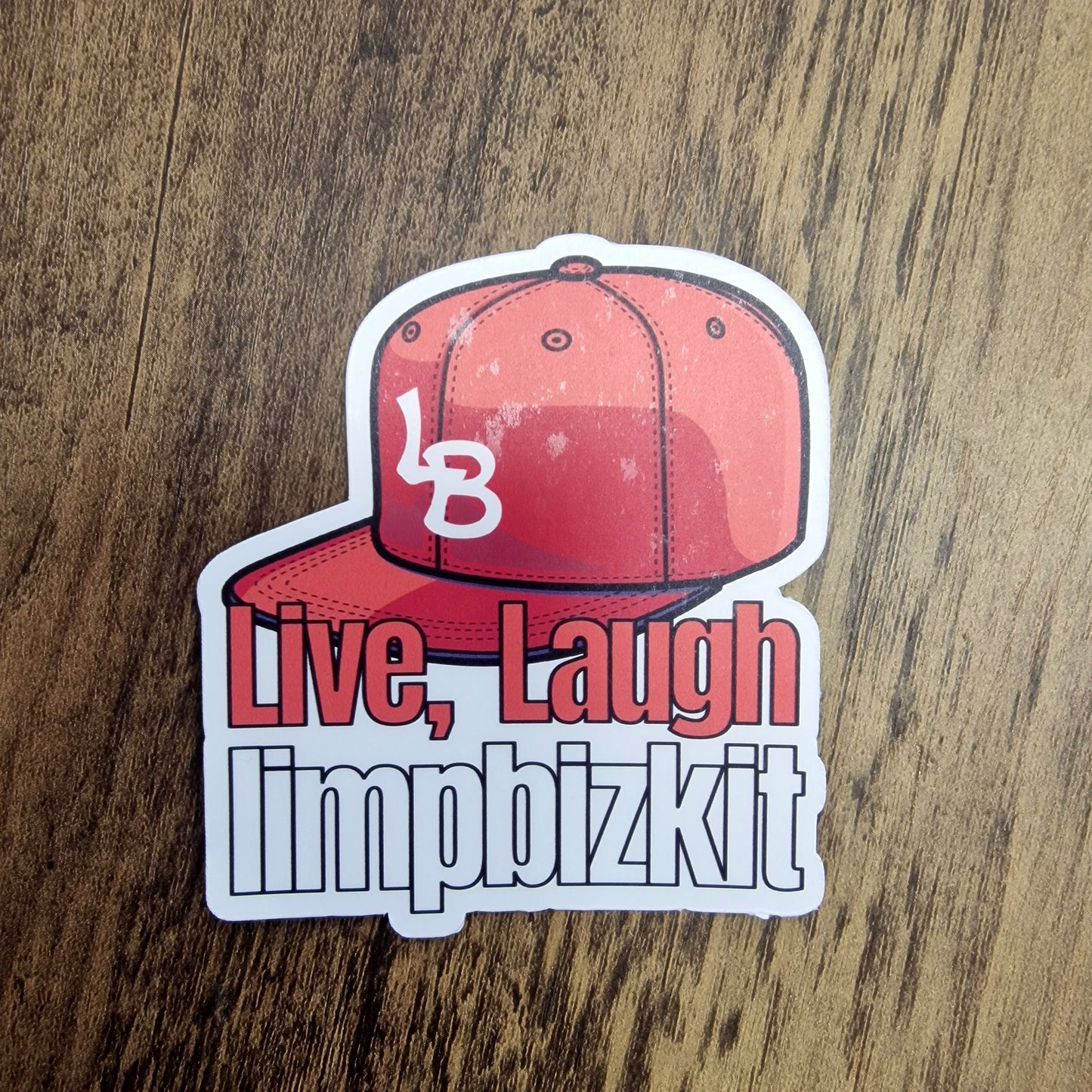 Live Laugh LB Vinyl Sticker