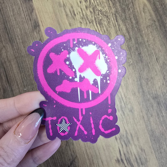 Toxic Vinyl Sticker