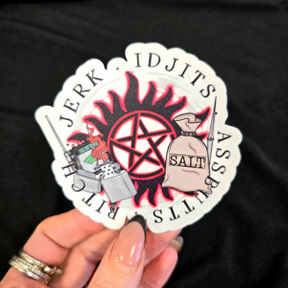 The Winchesters Vinyl Sticker Set