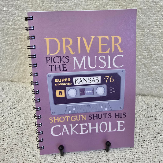 Driver Picks The Music (RTP) Notebook