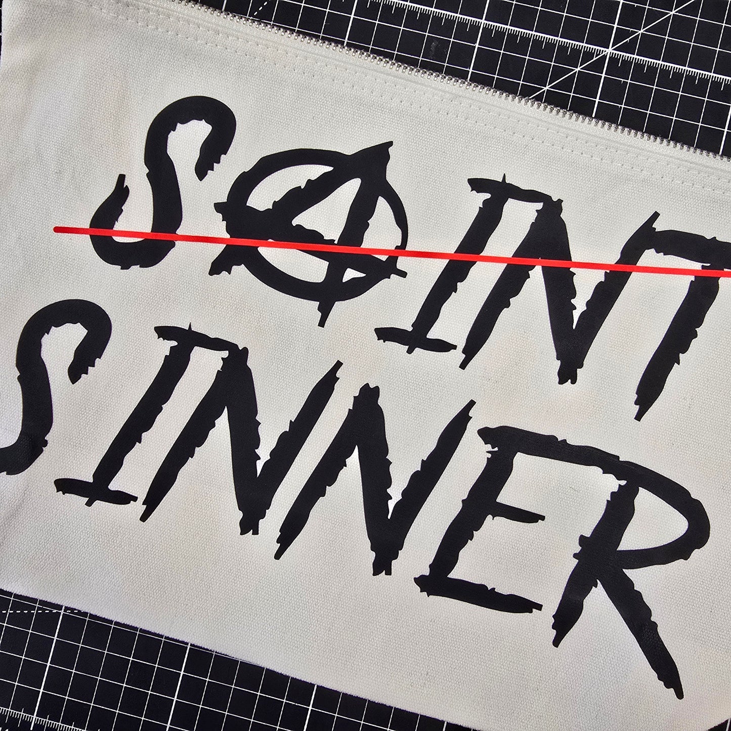 LIMITED Saint/Sinner Accessory Bag (Seconds)