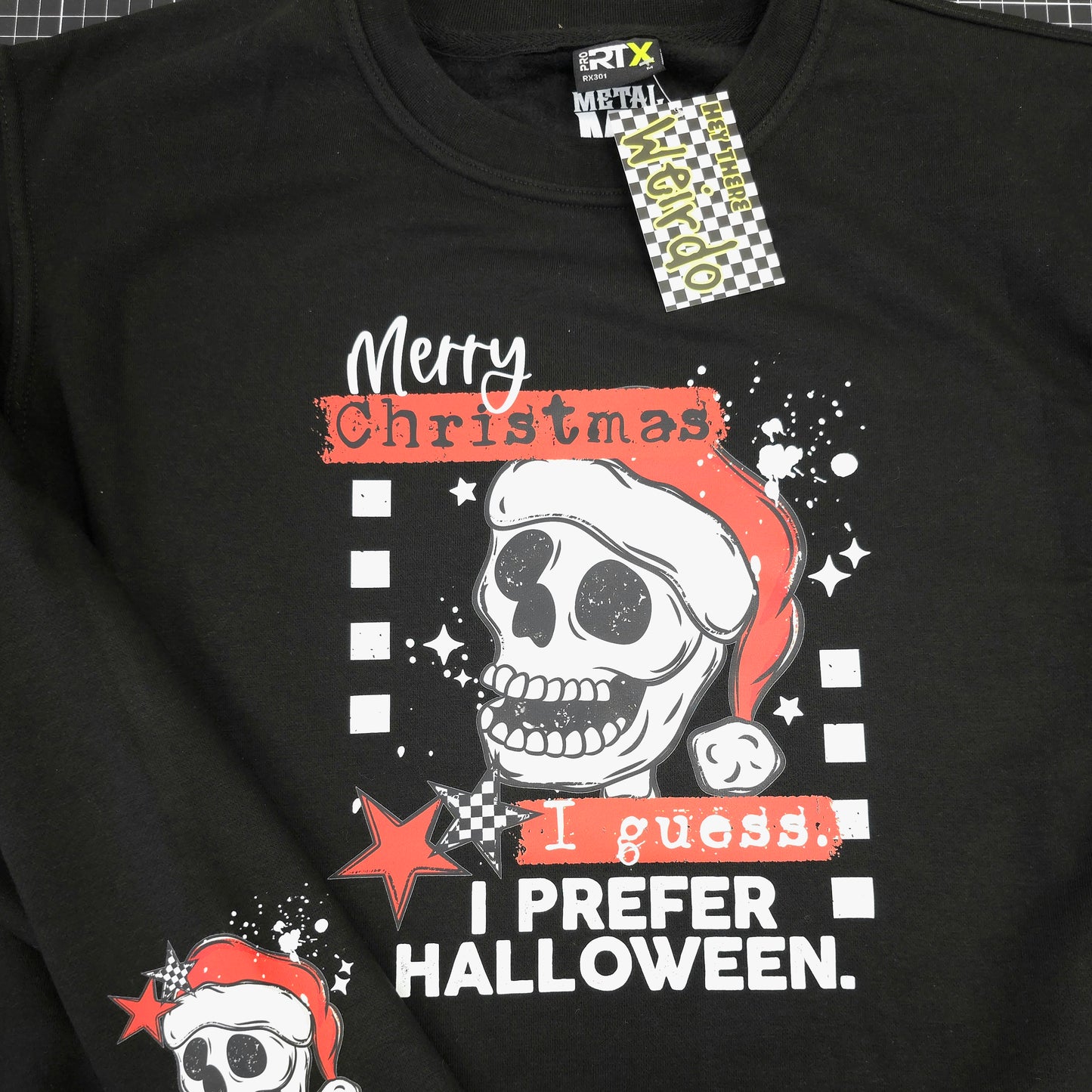 *New* I Prefer Halloween Christmas Sweatshirt