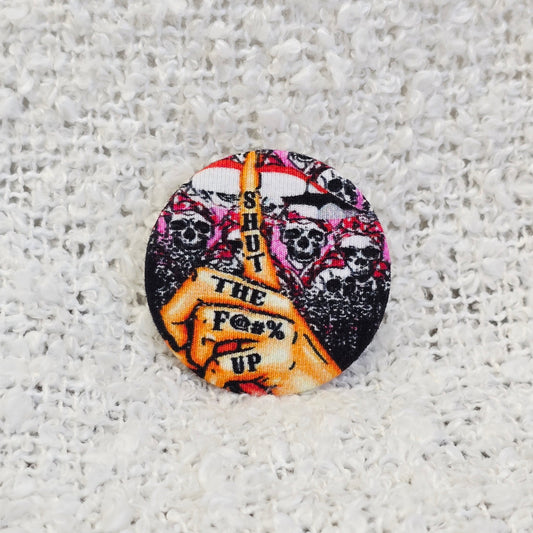 Scrappy Dinky Badge P213