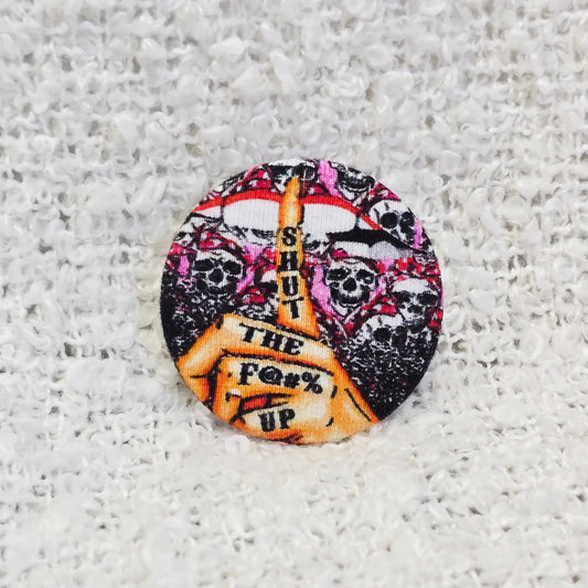 Scrappy Dinky Badge P214