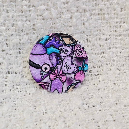 Scrappy Dinky Badge P220