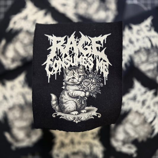 Filled With Rage Sew-On Patch