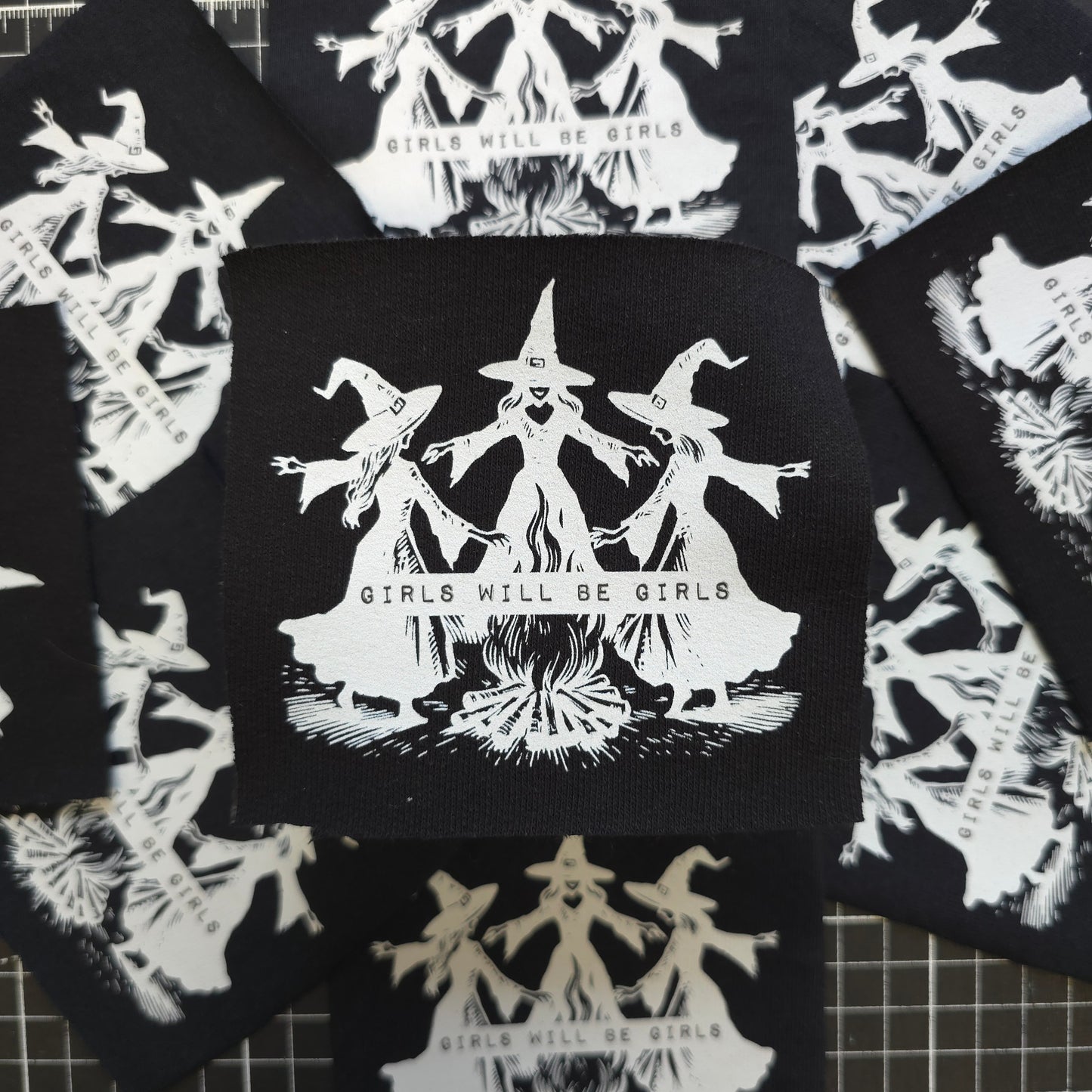 Gurls Will Be Girls Sew-On Patch