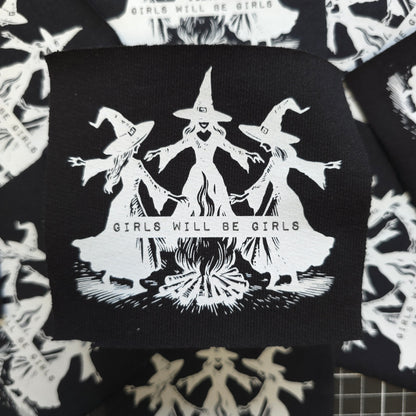 Gurls Will Be Girls Sew-On Patch