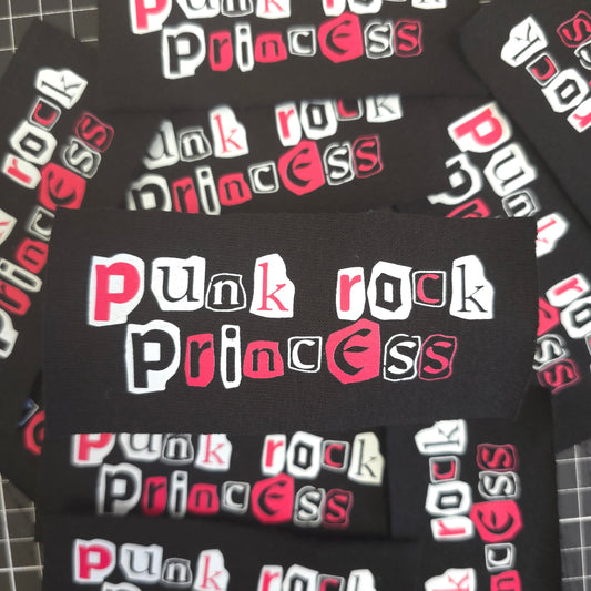 Punk Rock Princess Sew-On Patch
