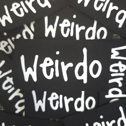 Weirdo Sew-On Patch
