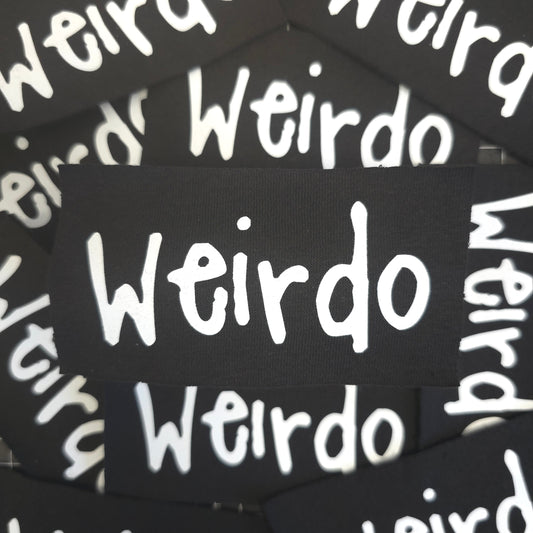 Weirdo Sew-On Patch