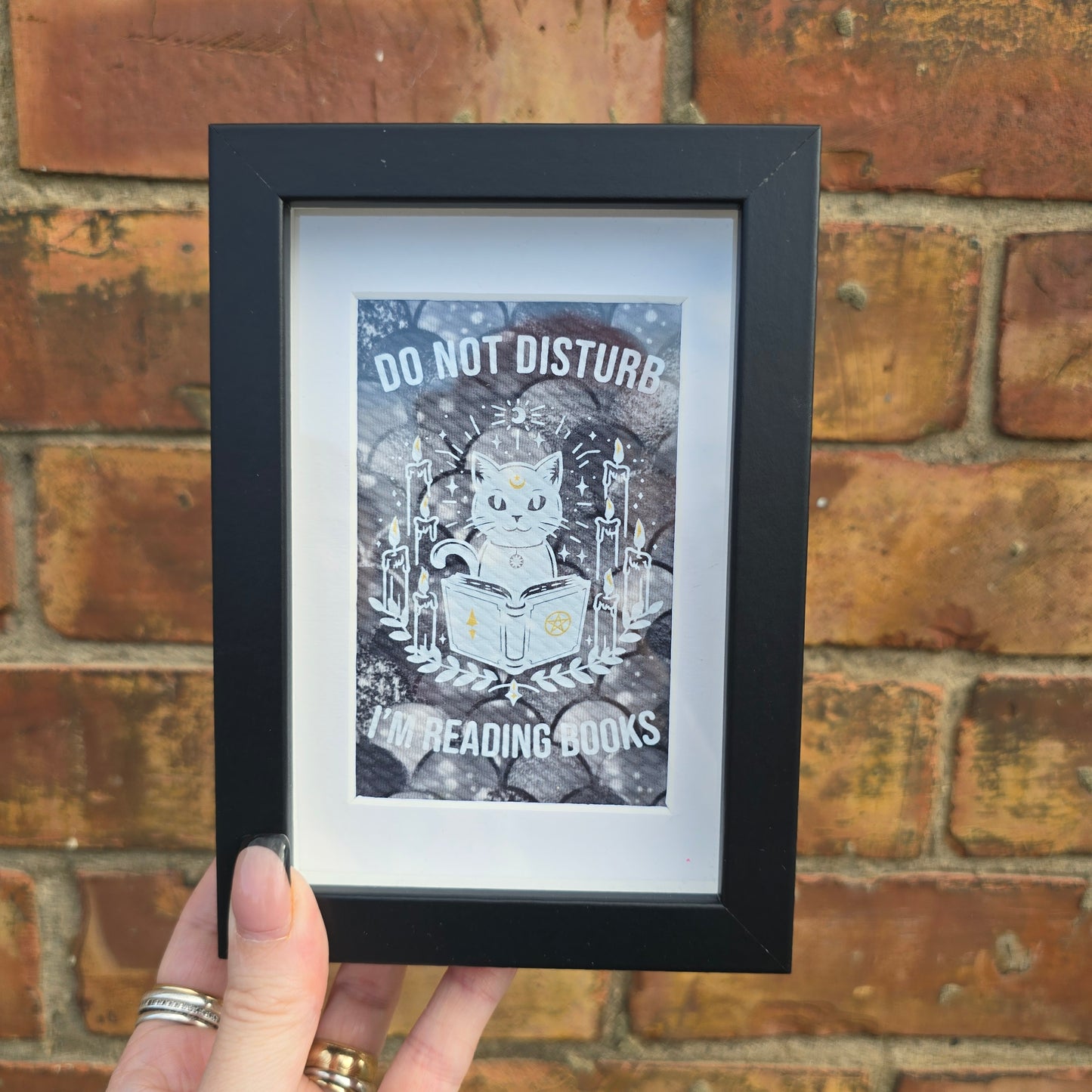 DND I'm Reading (Scales) Framed Decor