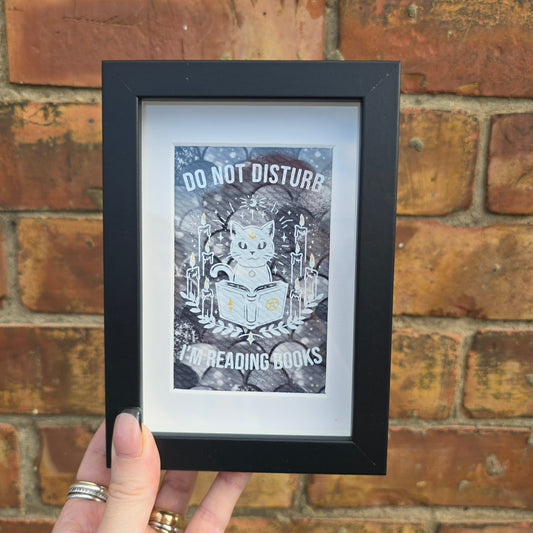 DND I'm Reading (Scales) Framed Decor