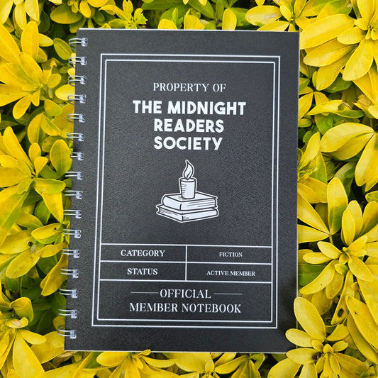 Midnight Readers Lined Notebook (Silk Finish)