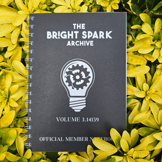 Bright Spark Lined Notebook (Silk Finish)