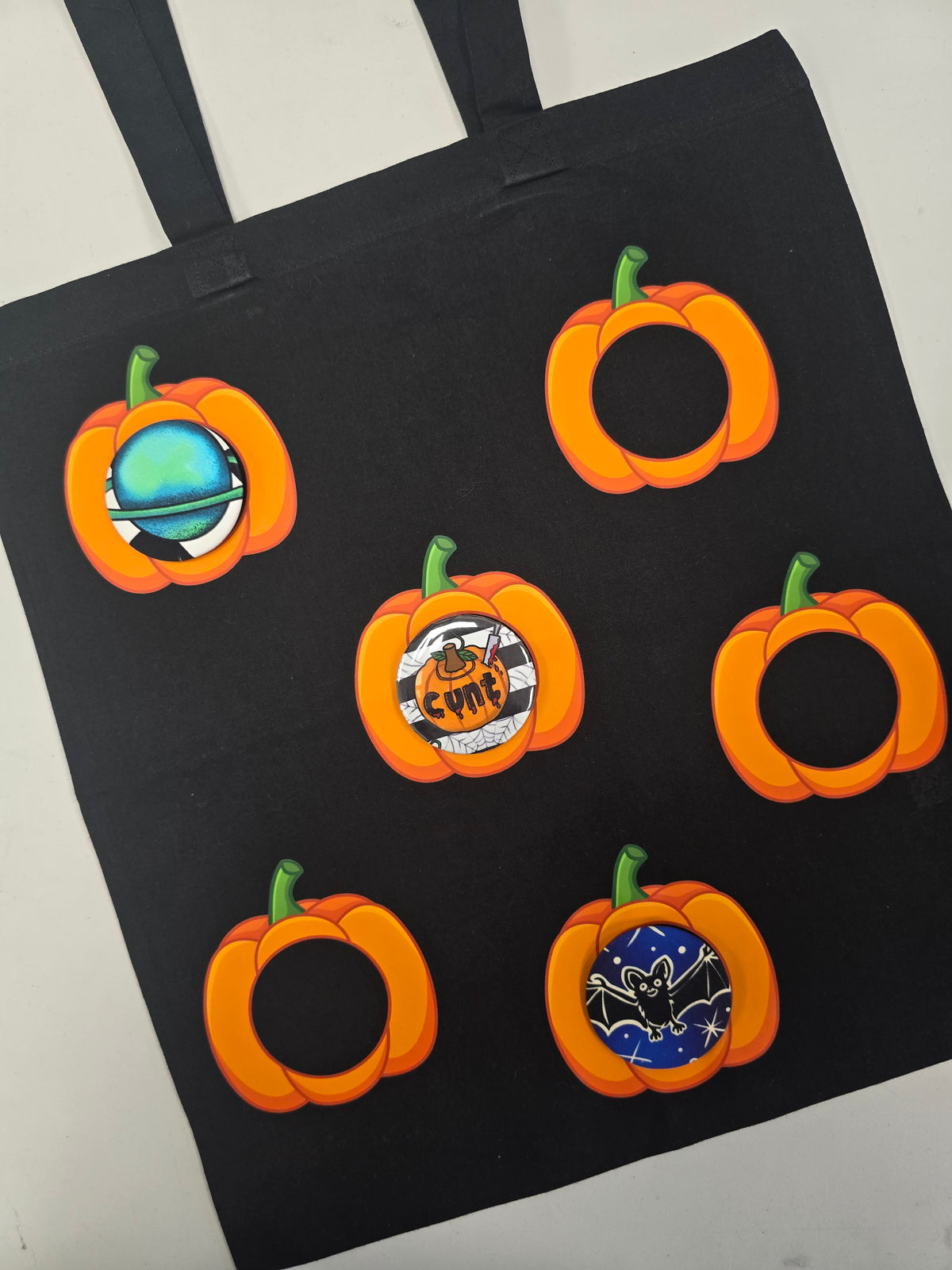 Scrappy Tote Bag - Pumpkins