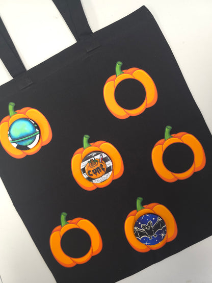 Scrappy Tote Bag - Pumpkins