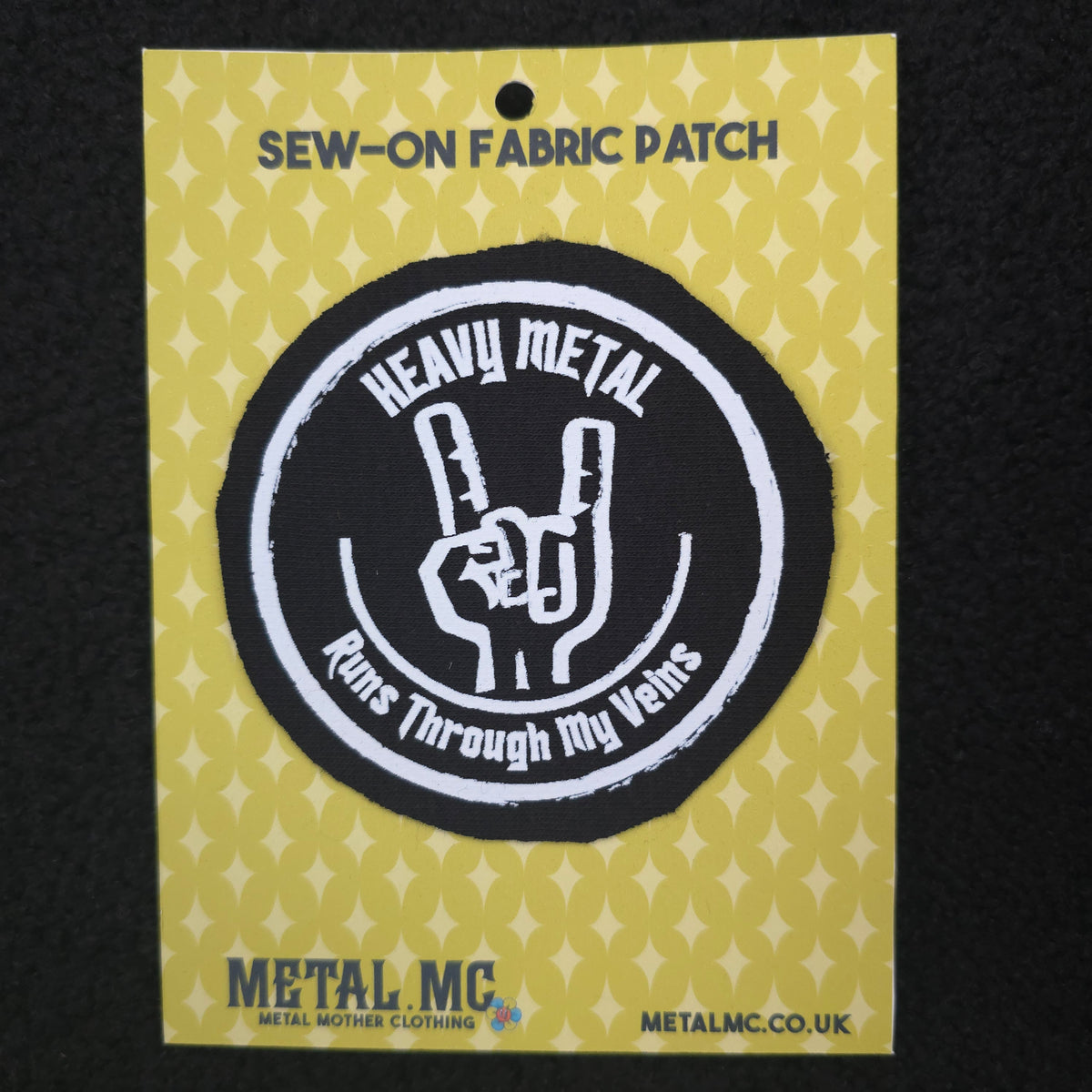 Heavy Metal Sew-On Patch