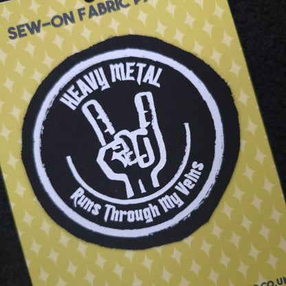 Heavy Metal Sew-On Patch