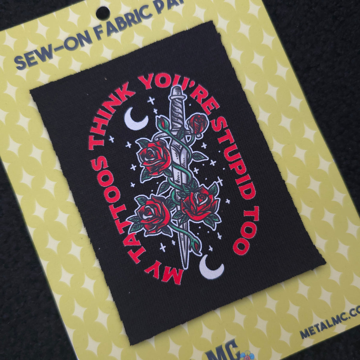 Stupid Tattoos Sew-On Patch