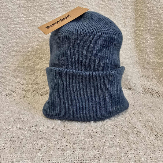 Deep-Cuffed Beanie - Plain